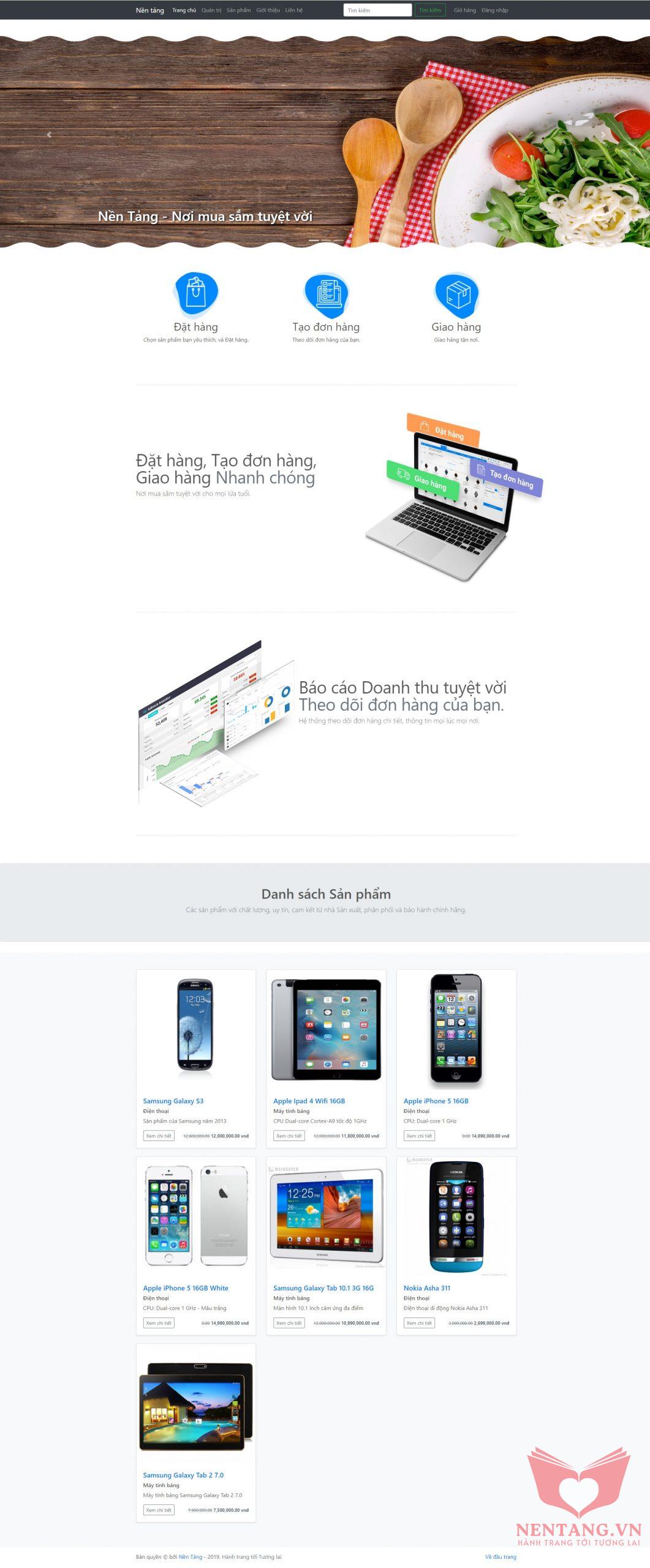 Xây dựng Trang chủ (index) | Dương Nguyễn Phú Cường - Hành trang tới ...