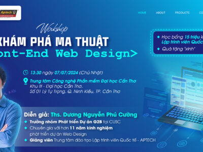 Workshop – Magic Behind Front-End Web Design ~ Sức mạnh ma thuật của thiết kế Frontend Web